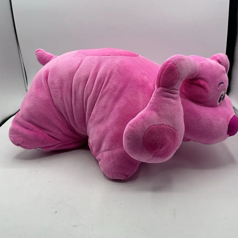 Pillow Pets Blue’s Clues Magenta Pink Dog 16” Plush Pillow Nickelodeon